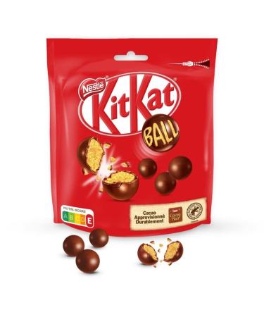 G n rique Kit Kat Ball 250g - Delicious chocolate confectionery ideal for satisfying your sweet tooth - KIT KAT - Pack of 3