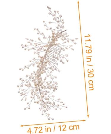 Beatifufu Braided Pearl Hair Comb Bridal Hair Accessories Wedding Headpiece for Bride Pearls Hair Comb Wedding Hair Comb Bridal Hair Comb Bride Hair Comb Wedding Hair Accessories - Buy Online on GoSupps.com