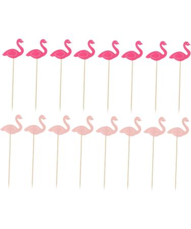 TIDTALEO 100 Pcs Cupcakes Decorative Drink Sticks Wedding Dessert Picks Birthday Food Picks Animal Cupcake Picks Cocktail Party Picks Flamingo Toothpicks Food Decor Pastry Party Supplies - Buy Online on GoSupps.com