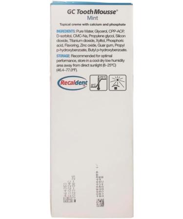 GC Tooth Mousse Mint Flavor - Triple pack by GC - Buy Online on GoSupps.com