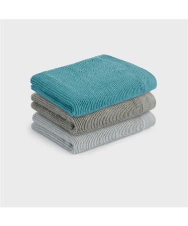 Quick Dry Face Towel Set Suction Water Soft Towel for Home Bath - 3pcs 34x75cm | Perfect for Drying Hair & Wiping Face - Buy Online on GoSupps.com