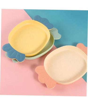 Alipis 3pcs Dried Fruit Plate Food Tray Home Decor Serving Bowl Plastic Cupcake Tray Candy Desktop Disk - Buy Online on GoSupps.com