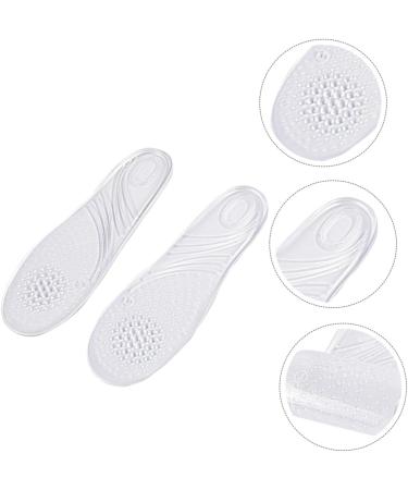 NOLITOY Invisible Shoe Cushions - Anti-Slip Gel Insoles for Women - Lightweight Transparent Foot Massage Pads (3 Pairs - Buy Online on GoSupps.com