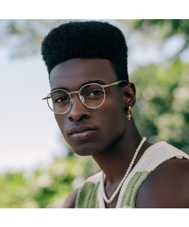 2SeeLife Gold Metal Rim Reading Glasses for Men & Women | Stylish & Durable 1.5x Readers | Comfortable Fit for All Face Shapes - Buy Online on GoSupps.com