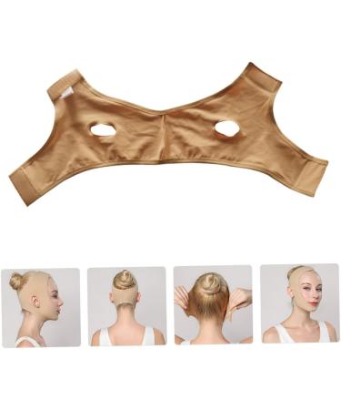 LALAFINA Face- Lifting 1pc Thin Sleepmask Waist Band Chin up Facial Slimming Strap Facial Slimming Adjustable Chin Strap Reusable -lift Strap -lifting Belt Spandex 26X6X1.5CM skin colour - Buy Online on GoSupps.com