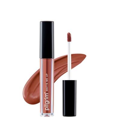 Matte Lipstick - Nude Obsessed | Lipstick for Women with Hyaluronic Acid & Spanish Squalane | Transferproof Long Lasting & Non Drying with Hydrating Ingredients 3gms