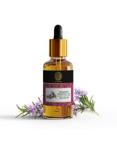 Rosemary Essential Oil (30ml Ayush Certified) - Pure & Natural - for Relaxation Focus Hair & Sleep | Undiluted Chemical Free