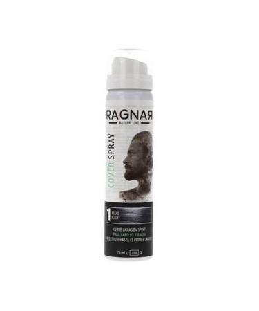 EUROSTIL Eurostil Ragnar Retoca-Raices Negro Negro 75ml Health and Personal Care