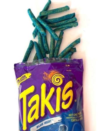 Takis Blue Heat Limited Edition 3.25oz - US Import - American Corn Chips - Party Snack - Buy Online on GoSupps.com