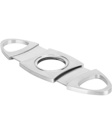 Cigar Holder Leather Cigar Case Premium 2 Finger Leather Cigar Case Cigar Case with Cutter Cigar Travel Case for Men Cigar Accessories Include Stainless Steel Cigar Cutter - Buy Online on GoSupps.com