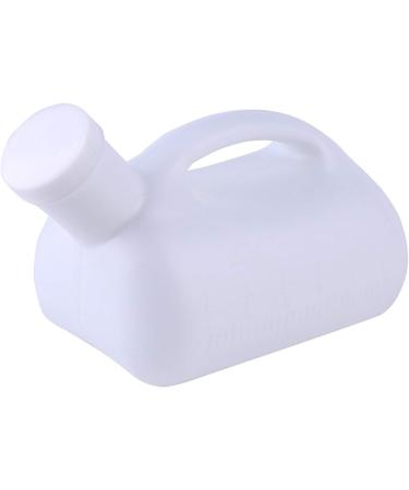 Men Urinal 3000ML Large Male Urinal Reusable Portable Mens Pee Collector Travel Toilet -White Convenient and Practical Urinal - Buy Online on GoSupps.com