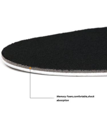 Breathable Memory Foam Height Increase Insoles - Invisible 3.3cm Heel Lifts for Men & Women | Comfortable Shoe Pads & Sport Insoles - Buy Online on GoSupps.com