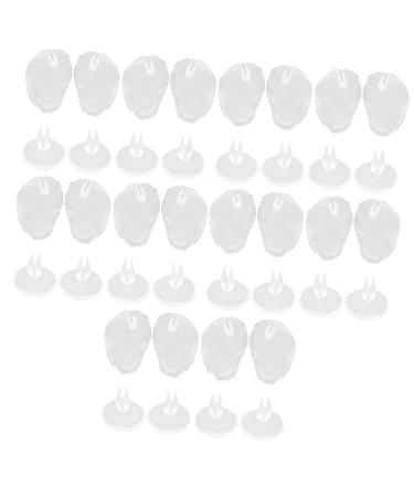 20 Pairs Clip Toe Pad Toe Protector for Thong Sandal Thong Sandal Toe Cushion Forefoot Cushion Thong Sandal Toe Protector Toe Guards for Big Toe Silicone Toe Protector Toe Cushions