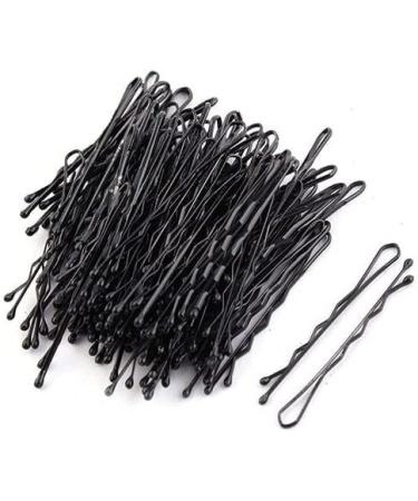 AnAsh 60 Pcs Bobby Pins for Women - Hair Grips for All Hair Types - Ideal for Daily Wear, Parties, Travel & Weddings - Black - Buy Online on GoSupps.com