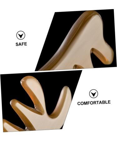 TOVINANNA 3-Piece Scratching Comb & Earpiercing Set | Handheld Head & Body Massage Device for Facial & Trigger Point Relief | 11x5.5x0.7 cm - Buy Online on GoSupps.com