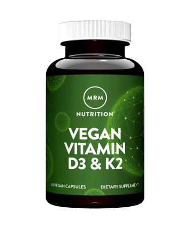 MRM Vegan Vitamin D3 & K2 60 Vegan Capsules