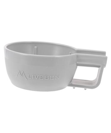 Doitool shaving foam shell shaving shell made of razor brush mug razor shell Razor soap cup wet shaving bowl razor shell Singing bubble bowl travel for men