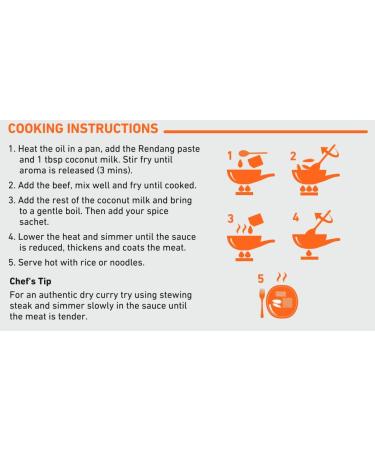 Malay Taste Rendang Curry Kit 262g - Case of 6 - Buy Online on GoSupps.com