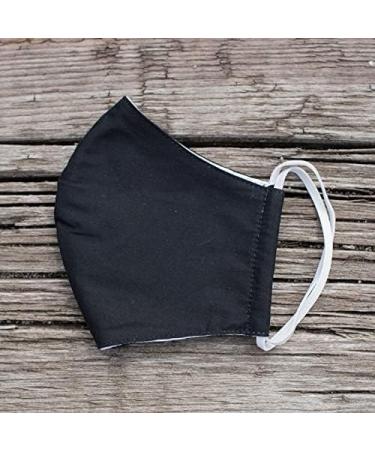 Gl cksschmiedin Fabric Masks for Adults - 3-Layer Cotton Breathable Washable Adjustable Fit | Set of 5 & 50 in Black White & Colorful Designs - Buy Online on GoSupps.com