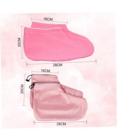 2 Pairs Heated Glives Paraffin Glove Hot Wax Paraffin Manicure Paraffin Wax Mitts Paraffin Wax for Hands Paraffin Treatment Mittens Wax Warmers Scaffolding 28x20cm Pink - Buy Online on GoSupps.com
