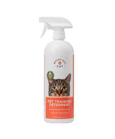 Messy Pet CAT Pet Training Deterrent Spray Bottle 27.05 fl oz