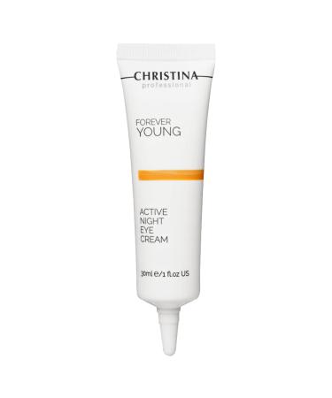 -CHRISTINA- Forever Young Active Eye Night Cream with Retinol | Avocado Oil Eye Cream | Rejuvenates Moisturizes and Nourishes the Skin 30ml