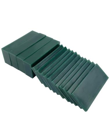 Carving Wax Block Lost Wax Casting Jewelry Molding Tool Mold Sculpting 1 Pound (Green Wax Slices)