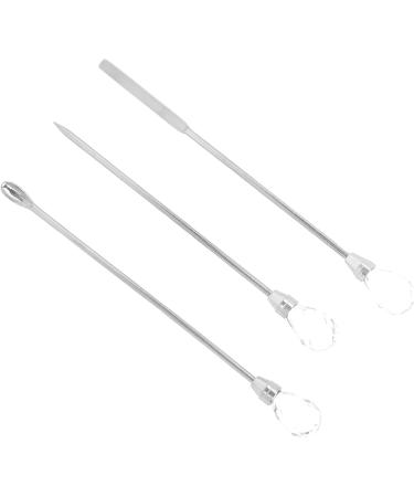Nail Spatula Portable Easy To Hold Nail Tools for Mixing Nail Polish for Picking Up Nail Decorations(Transparent color) - Buy Online on GoSupps.com