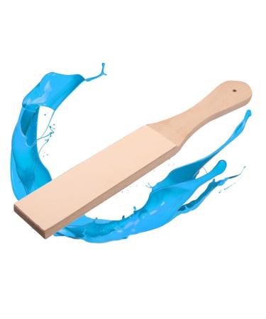 Angoily Leather Strap Razor Sharpener Whetstone Wooden Sharpening Board Straight