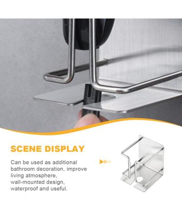 Razor Hanger - Wall-mounted Metal Electric Razor Holder | Adhesive Shaver Storage Solution - Buy Online on GoSupps.com