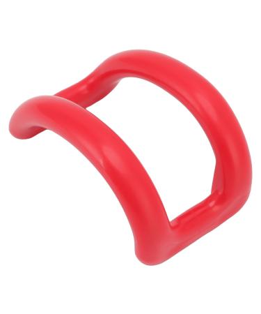 Agate nude corrector Reverse Arch Home Curvature Straighttening Cervical Traction Device Posture Brace to relieve neck pain (red)