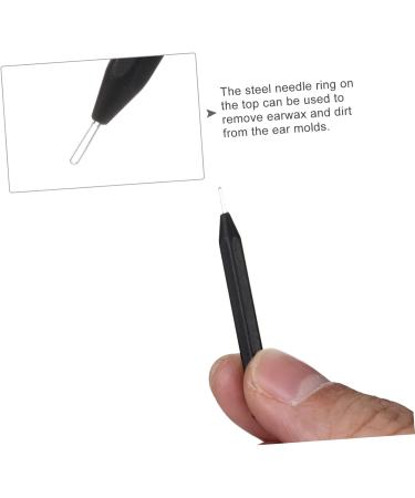 SEWOART 4pcs Ear Cleaning Tool Set Ergonomic Hearing Aids Cleaning Rods for Earwax Durable Steel Easy to Use for Personal and - Buy Online on GoSupps.com