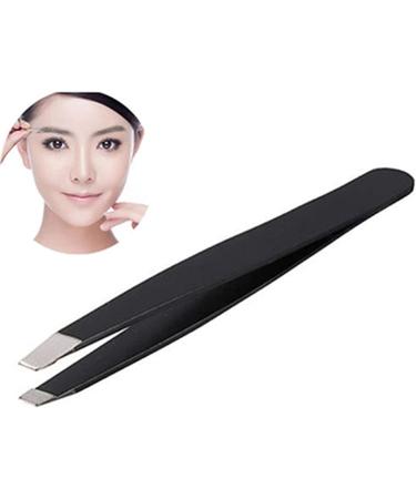 Professional Fuckette Hair Tweezers - Sloping Eyebrow Tweezers for Daily Use | Black Beauty Tweezers - International Shipping Available - Buy Online on GoSupps.com