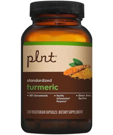 Turmeric with 95% Curcuminoids a Supports a Healthy Inflammation Response a 450 MG (120 Vegetarian Capsules) - Buy Online on GoSupps.com