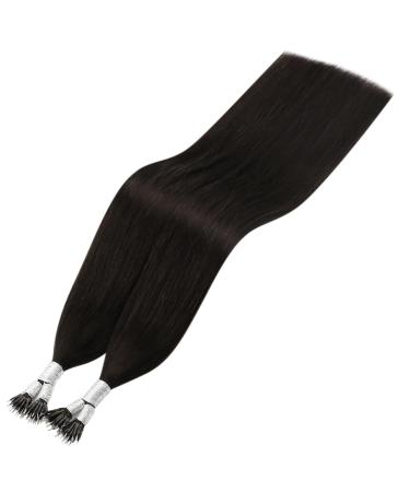 Youngsee Dark Brown Nano Ring Hair Extensions - 50cm Real Hair Smooth & Straight 50g #2 - International Shipping Available - Buy Online on GoSupps.com