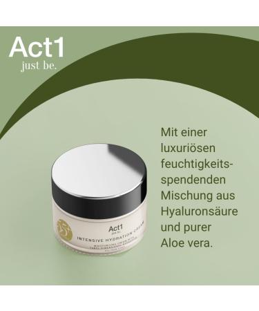 Intensive Hydration Cream Act 1 Experience the threedimensional moisturizer for your skin 55+ formula - Buy Online on GoSupps.com