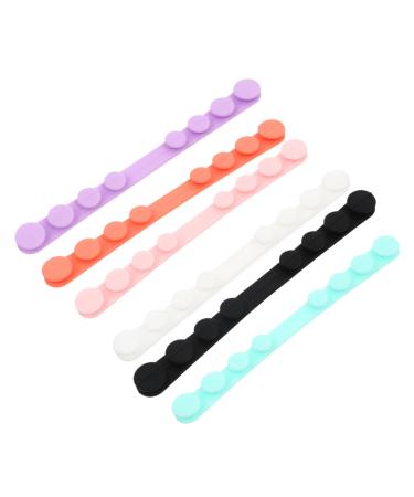 Clispeed 6st anti-le-ears hang face-covering hearing protection reusable-ear cap extension buckle from earcurrent anti-strangulation