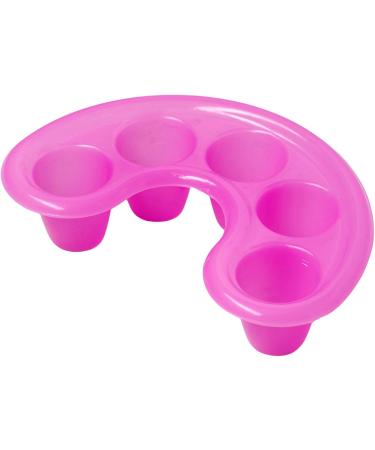 1 bol ongles cinq doigts pour un retrait rapide et facile des ongles polis bol ergonomique pour trempage des ongles rose rouge - Buy Online on GoSupps.com