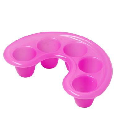 1 bol ergonomique pour tremper efficacement les doigts et la pr paration de la manucure pour salon et usage domestique rose rouge
