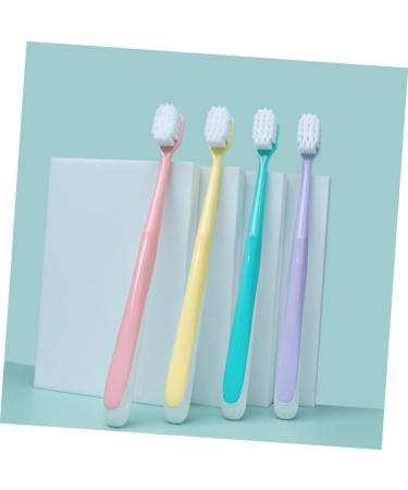 Anneomas 4-Piece Soft Cotton Toothbrush Set for Adults Gentle Oral Care & Dental Cleaning - Buy Online on GoSupps.com