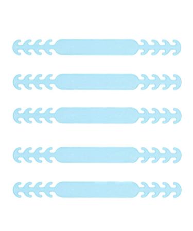 CHAW Comfortable Ear Strap Hook-Adjustable Extension Strap Can Reduce Ear Pain For Children And Adults blue