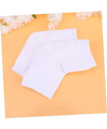 FRCOLOR 2 Pairs Feet Repair Socks Dry Feet Socks Gel Foot Socks Rough Calluses Socks Feet Cracked Socks Breathable Socks Moisturizing Gel Socks Ankle Socks Men and Women Heel - Buy Online on GoSupps.com