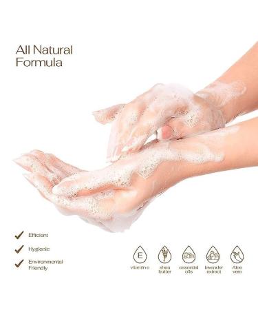 Foaming Hand Soap 20 Pack - Hand Soap with Aloe Vera and Essential Oils - Alcohol-Free Hand Wash in Citrus Blend Lemon Orange Lime Grapefruit Black Cherry Fragrances & More Scented Hand Wash Honey Almond Ocean Bliss  - Buy Online on GoSupps.com