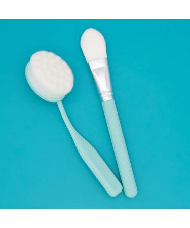 Royal Brush Moda Spa Facial Treatment & Cleansing Face Kit - 2 Piece Set for Glowing Skin | International Shipping Available - Buy Online on GoSupps.com