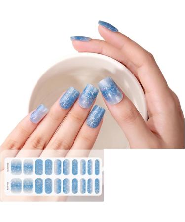 Christmas Gel Nail Stickers Full Wraps For Women And Girls Uv/Led Lamp Required Long Lasting And Easy To Apply Bss0276 - Buy Online on GoSupps.com