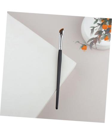 Outanaya 2pcs Eyebrow Brush Thin Eyeliner Brush Cosmetic Blending Brush Angled Eyeliner Brush Wood - Buy Online on GoSupps.com