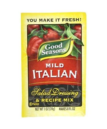 Good Seasons Mild Italian Dressing Mix (Pack of 4) 1 oz Packets