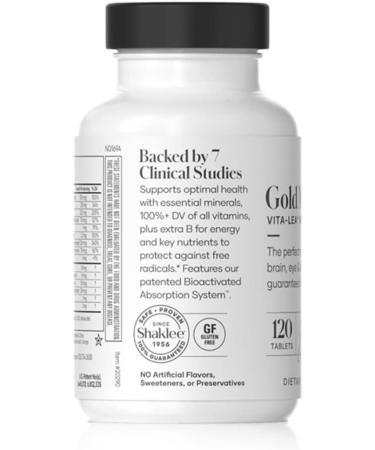 Vita Lea Gold with Vitamin K 120 Tablets - Essential Daily Supplement for Overall Health - Buy Online on GoSupps.com