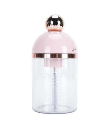AUNMAS Battery Powered Electric Facial Cleanser Foam Cup 500ml Capacity Rich Foam Waterproof Portable Bubble Maker Face Wash Foam Bottle for Bathrooms Kitchens Hotels () Pink