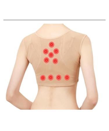 Posture Corrector for Women Bras Back Brace Posture Corrector- Breathable - Adjustable Shoulder Straightener Used To Keep Your Back Neck And Shoulders Straight (Color : Natural Size : XL) XL Natural